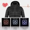 Heated Jacket Coat USB Electric Jacket Cotton Coat Heater Thermal Clothing Heating Vest Men's Clothes Winter | VaquitaRepublic