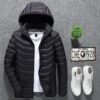 Heated Jacket Coat USB Electric Jacket Cotton Coat Heater Thermal Clothing Heating Vest Men's Clothes Winter | VaquitaRepublic