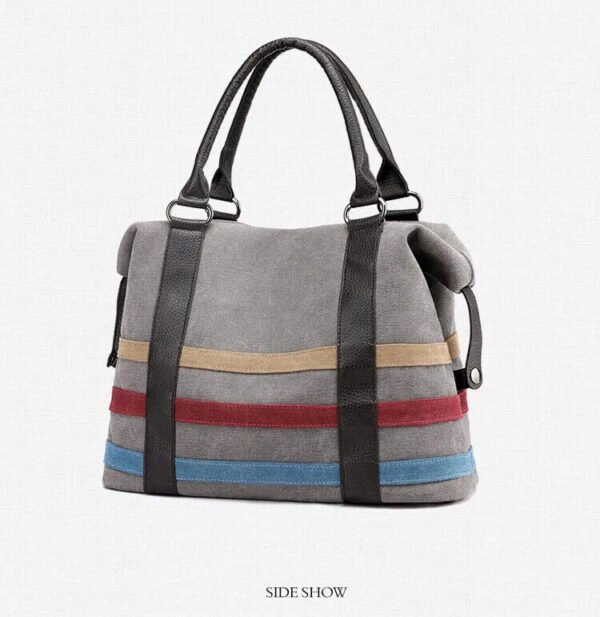 Canvas Stripe Women's Bag | ShopDecimals