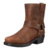 Versatile Men's Casual Leather Retro Short Boots | VaquitaRepublic