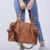 Korean fashion cowhide lady handbag | VaquitaRepublic