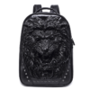 3D Angry Lion Face Unisex Backpack | VaquitaRepublic