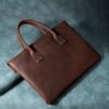 Vintage Crazy Horse Leather Laptop Bag | ShopDecimals