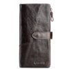 Black Angel Factory Supply Fashion Splicing Long Leather Men's Wallet | ShopDecimals