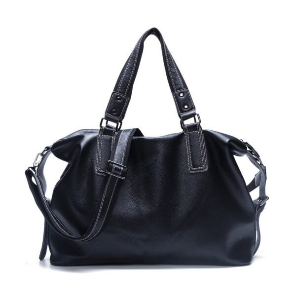 Korean fashion cowhide lady handbag | VaquitaRepublic