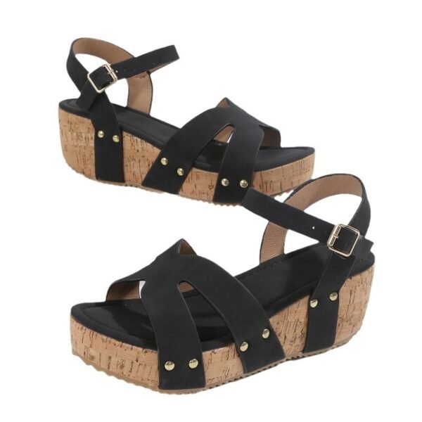 Rope Bottom Platform Sandals For Women | ShopDecimals