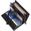 Head Layer Cowhide Long Multi Card Wallet | VaquitaRepublic