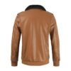 Men's Leather Coat Thickened Medium Length Coat | VaquitaRepublic