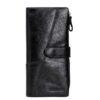 Black Angel Factory Supply Fashion Splicing Long Leather Men's Wallet | ShopDecimals