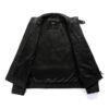 Men's PU leather and velvet patch coat | VaquitaRepublic