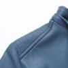 Women's warm casual hooded leather jacket | VaquitaRepublic