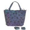Geometric Luminous Purse And Handbag | VaquitaRepublic