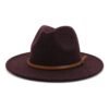 Fashionable Wool Jazz Hat | VaquitaRepublic