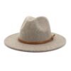 Fashionable Wool Jazz Hat | VaquitaRepublic