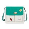 Mori Student Messenger Bag Female Cute Girl Heart Hit Color Single Shoulder Bag | VaquitaRepublic