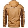 Men's locomotive leather Jacket | VaquitaRepublic