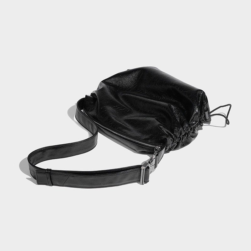 Large Capacity Special Design High Quality Pleated Shoulder Bag | VaquitaRepublic