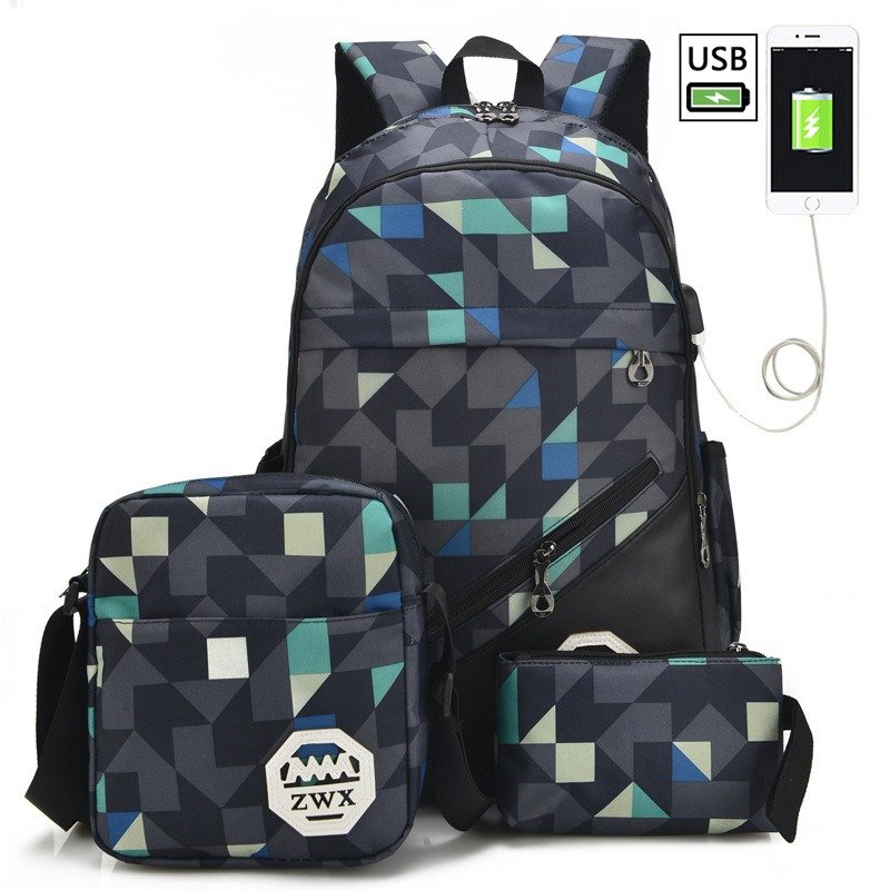 Rechargeable men's backpack | VaquitaRepublic