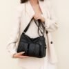 Solid Color PU Crossbody Bag For Women | VaquitaRepublic