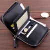 Men's Wallet Short Wallet Retro Zipper Dollar | VaquitaRepublic