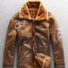 Plush Padded Lamb Fur And Fur Men's Coat | VaquitaRepublic