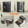 Anti-theft Swiping Top Layer Cowhide Women's Wallet | VaquitaRepublic