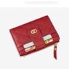 Women's Small Fragrant Embroidery Thread Multi-card Coin Purse Women Cross-border Wallet | VaquitaRepublic