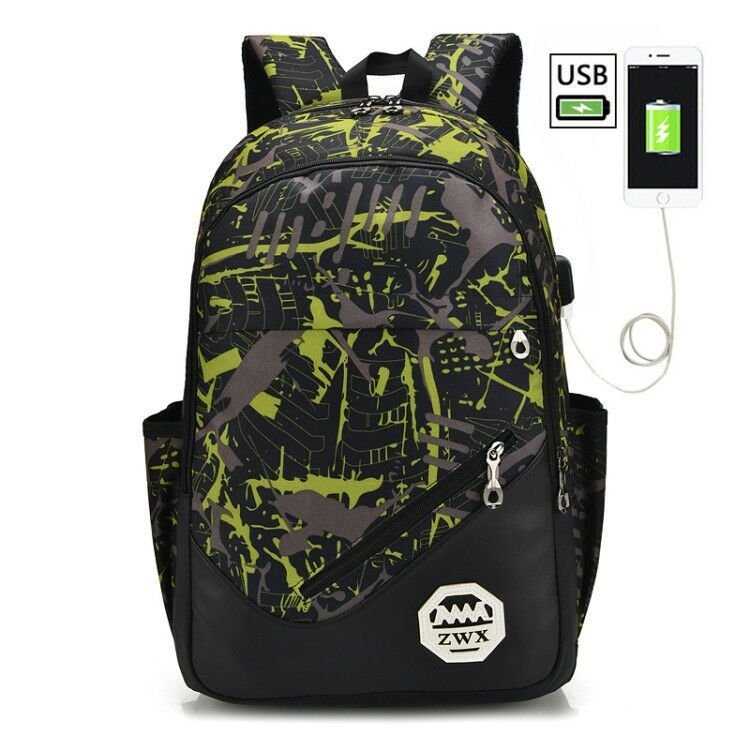 Rechargeable men's backpack | VaquitaRepublic