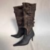 Retro Pointed Belt Buckle Western Cowboy Boot Detachable Two-way Wear Boot | VaquitaRepublic