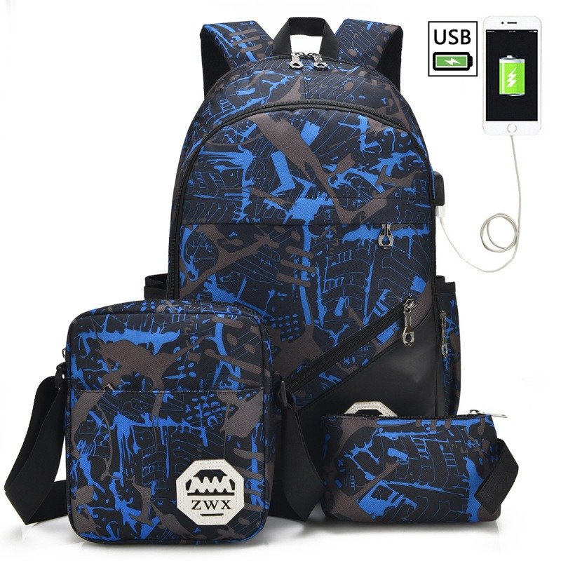 Rechargeable men's backpack | VaquitaRepublic