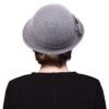 Autumn and winter women's woolen hat elegant Korean small hat all wool shaped felt hat warm fashion hat | VaquitaRepublic