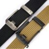 Automatic buckle nylon thick canvas belt | VaquitaRepublic