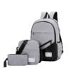 Three Piece Bag Casual Backpack, and Wallets | VaquitaRepublic