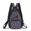 Geometric Rhombus Backpack Ever-changing Shoulder Bag Men And Women Phantom Color Luminous Shoulder Bag Female Chest Bag | VaquitaRepublic