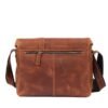 Men's Retro Casual Top Layer Leather Large Capacity One Shoulder Messenger Bag | VaquitaRepublic