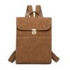 Flip PU College Student Small Schoolbag Leisure Shopping Backpack | VaquitaRepublic