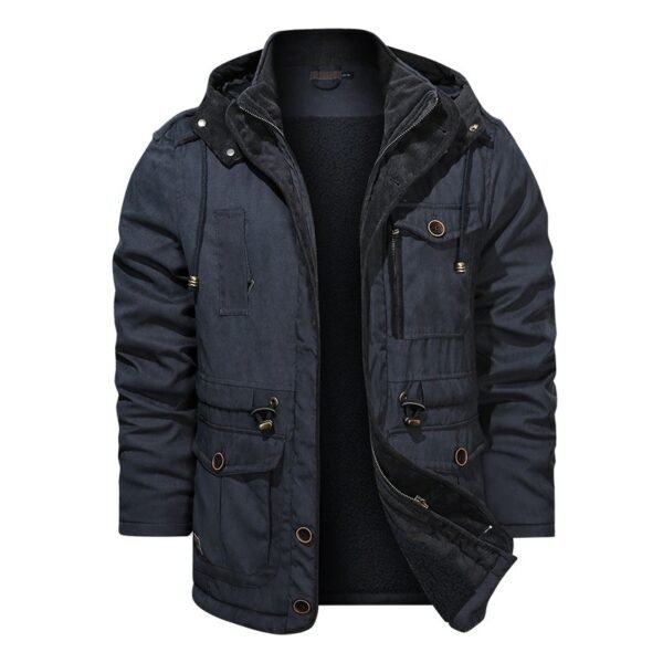 Winter Warm Thick Parkas Jacket Men Cotton Casual Parkas Jacket Coat Men Brand Loose Parkas | VaquitaRepublic