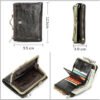 Anti-theft Swiping Top Layer Cowhide Women's Wallet | VaquitaRepublic