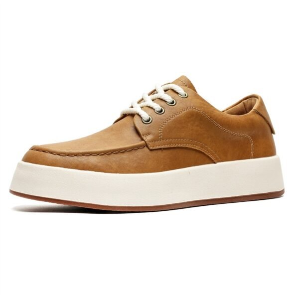 Casual Men's Lace-up Platform Casual Shoes | VaquitaRepublic