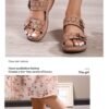 Women's Casual Flower Flat Sandals | VaquitaRepublic