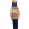 I-Tem Jenny I-TW255 Shiny Caramel Quartz Watch: Classy Lady's Pink Dial with Roman Numeral Numbering and Multicolor Italian Leather Strap- I-Tem Innovation by Temi | VaquitaRepublic