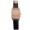 I-Tem Jenny I-TW255 Shiny Caramel Quartz Watch: Classy Lady's Pink Dial with Roman Numeral Numbering and Multicolor Italian Leather Strap- I-Tem Innovation by Temi | VaquitaRepublic