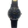 The Samuel Tunji Ade I-TW121 Memory Watch - Stylish Italian Leather Strap, Black Dial, Sapphire Glass Protection | VaquitaRepublic