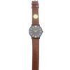 The Samuel Tunji Ade I-TW121 Memory Watch - Stylish Italian Leather Strap, Black Dial, Sapphire Glass Protection | VaquitaRepublic