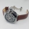 Time Master I-TW40B Chronograph Watch: Analog and Digital Dial, Super Illuminator, Brown Leather Strap- I-Tem Innovation by Temi | VaquitaRepublic