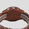 I-Tem Reddish Walnut I-TW10B Wooden Watch: All Wood Strap, Japanese Movement, 3Atm Water Resistant- I-Tem Innovation by Temi | VaquitaRepublic