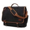 Men's Canvas Waterproof Large Capacity Shoulder Bag | VaquitaRepublic