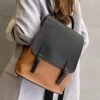 Genuine Leather Assorted Colors Women's Cow Leather Bag Simple Backpack | VaquitaRepublic