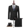 Men's Casual Business Suit Two-piece Suit Plus Size Work Ball Suit Men | VaquitaRepublic