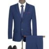 Men's Casual Business Suit Two-piece Suit Plus Size Work Ball Suit Men | VaquitaRepublic